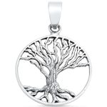 <span>CLOSEOUT! </span>Tree of life .925 Sterling Silver Pendant