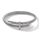 Spear Flex Cuff, Sterling Silver